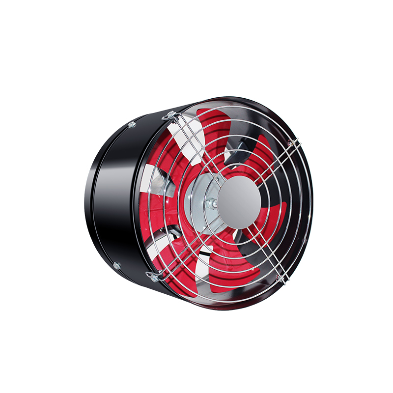 Ventilateur de ventilation du baril d'échappement noir noir, conduit ventilateur d'échappement à grande vitesse